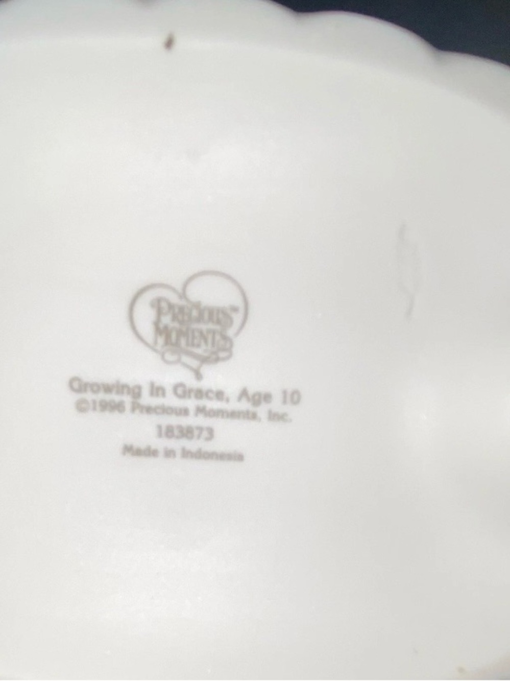 NIB Precious Moments Growing in Grace age 10 - Picture 3 of 4